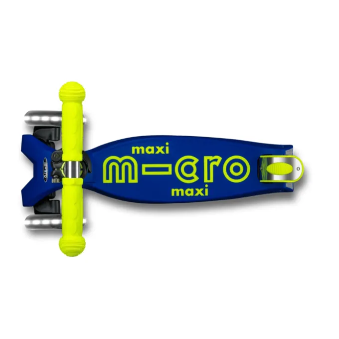 Micro - Maxi Deluxe sammenleggbar LED, Neon Yellow