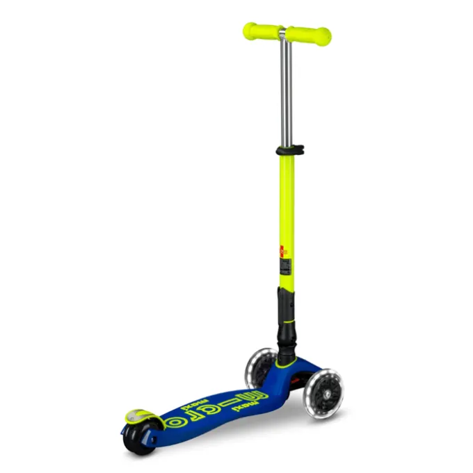 Micro - Maxi Deluxe sammenleggbar LED, Neon Yellow