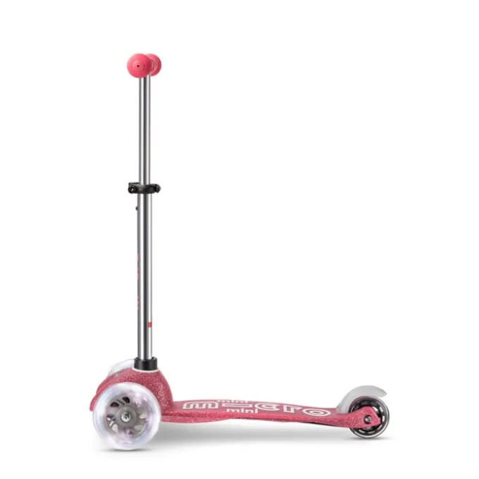 Micro - Mini Deluxe Glitter LED, Rosa