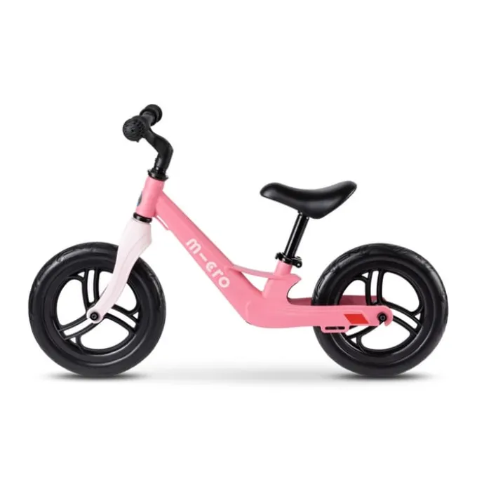 Micro - Sparkesykkel Light, Flamingo (2-4 år)
