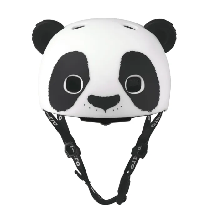 Micro sykkelhjelm Panda - XSmall, 46-50 cm
