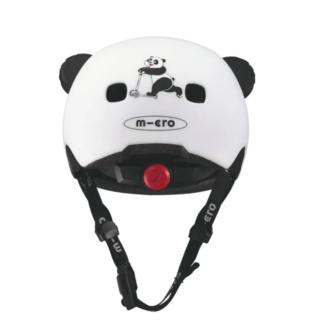 Micro sykkelhjelm Panda - XSmall, 46-50 cm
