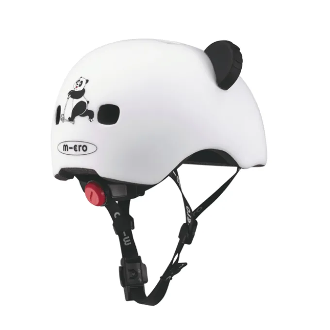 Micro sykkelhjelm Panda - XSmall, 46-50 cm
