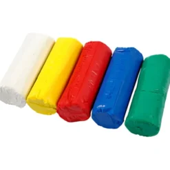 Modellervoks Soft Clay - Basisfarger, 400 gr.