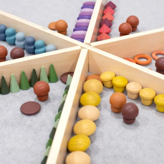 Montessori startsett, 168 deler