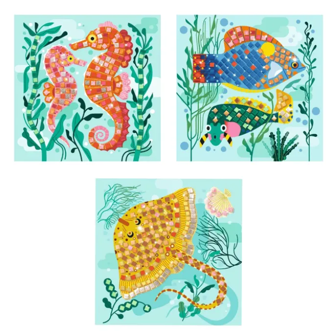 Mosaikklek - Under havet