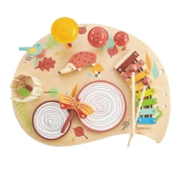 Musikkbord med 7 forskjellige instrumenter