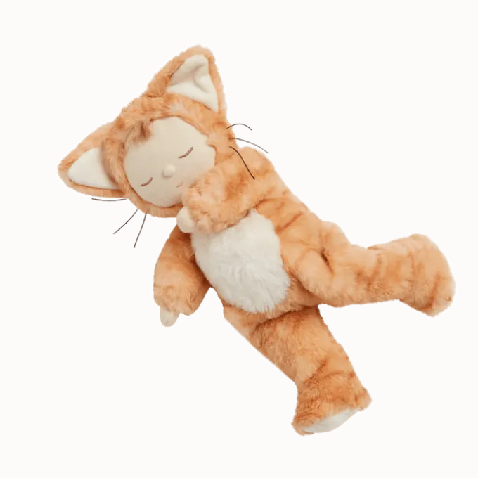 Nusseling 30 cm - Rødstripete katt