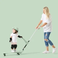 Nybegynner-skateboard - Salvie grønn