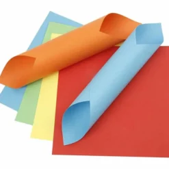 Origami 15 x 15 cm - Basisfarger, 10 ark