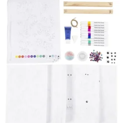Paint by Numbers, tusjer - Sommerfugler & roboter