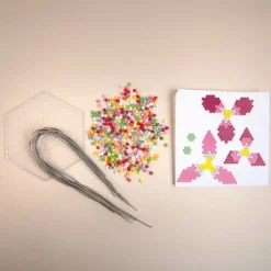 Perlesett - 3D blomster, 5000 stk.