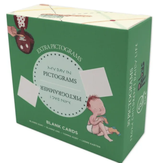 Piktogram supplement - Tegn selv-kort, 30 stk