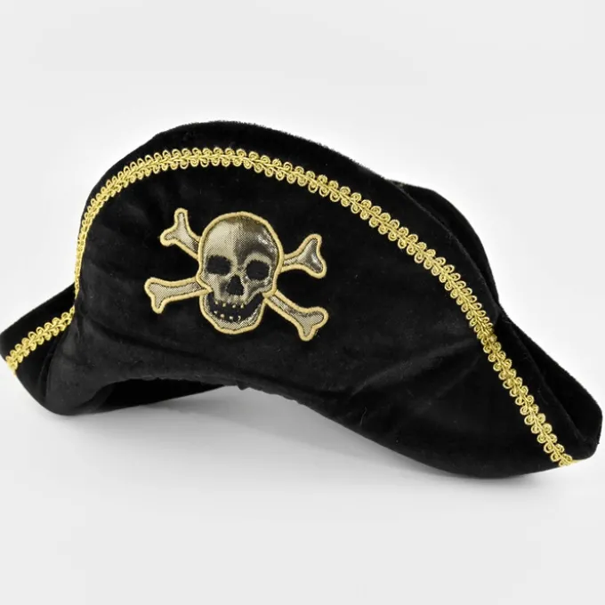 Pirat (kappe + hatt), str. 3-8 år