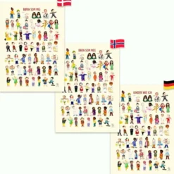 Plakat 50 x 70 cm - Barn som meg