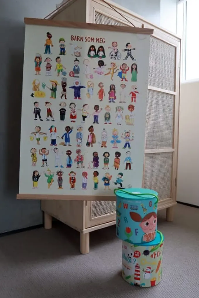 Plakat 50 x 70 cm - Barn som meg