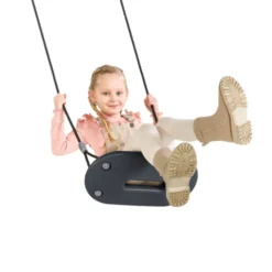 Plasthuske 45 x 24 cm - Antrasitt (svart tau)