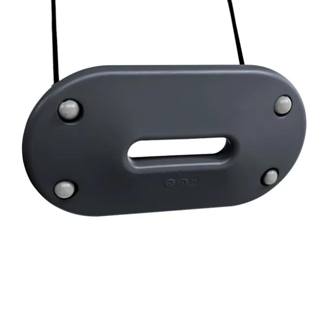 Plasthuske 45 x 24 cm - Antrasitt (svart tau)