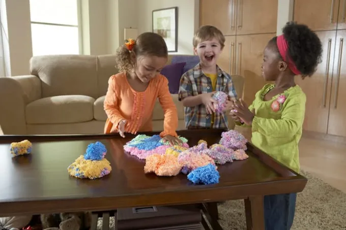 Playfoam 4-pakning - Glitter