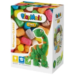 PlayMais Classic One - Dinosaur, 80 stk
