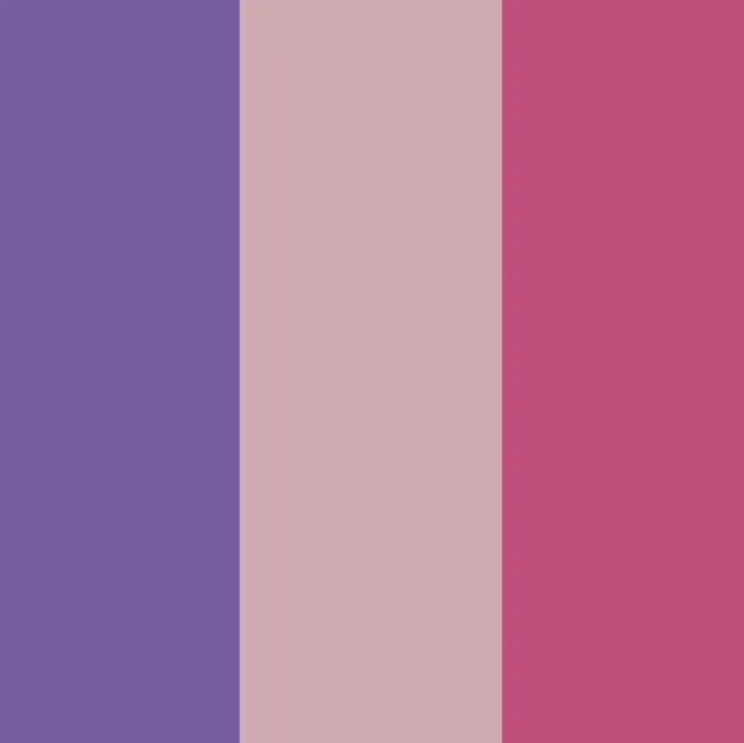 Plus Color tusjer - Lys rosa/Lilla/Rosa, 3 stk.
