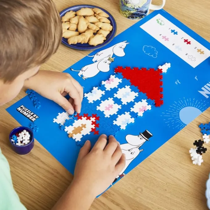Plus-Plus - Puzzle by Number, Mummihuset 275 stk.