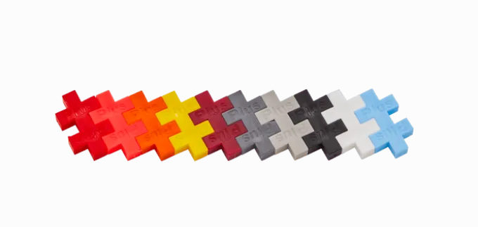 Plus-Plus - Puzzle By Number, Rakett 500 stk