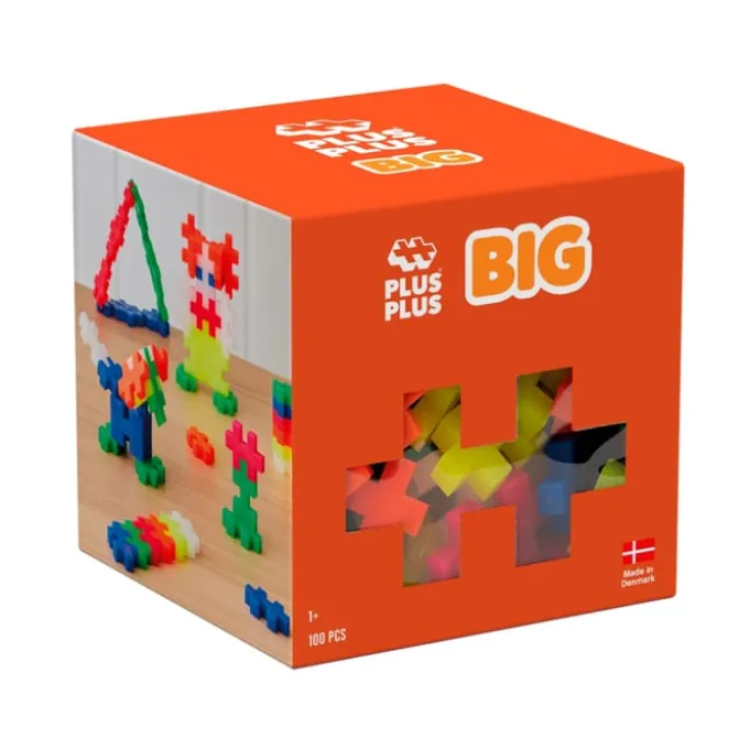 Plus-Plus BIG Neon, 100 stk.