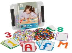 Plus-Plus ABC + 123 Miks inkl. kasse, 2.000 stk