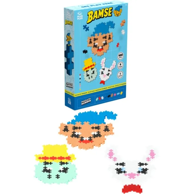 Plus-Plus - Bamse, Ole & Lille Hopp, 400 stk.