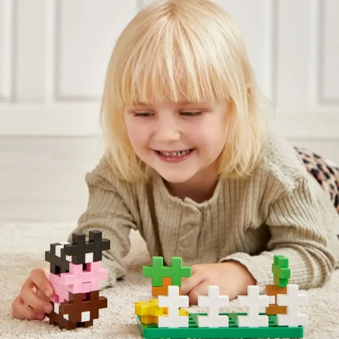 Plus-Plus BIG aktivitetssett - Bondegård, 40 stk.