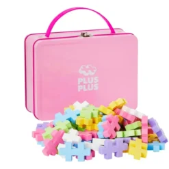 Plus-Plus BIG Pastell - Metallkoffert, 70 stk.