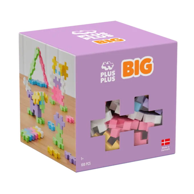 Plus-Plus BIG Pastell, 100 stk.