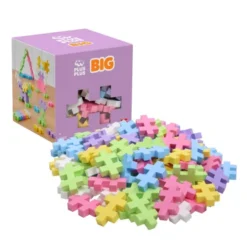 Plus-Plus BIG Pastell, 100 stk.
