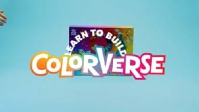Plus-Plus - Lær å bygge Colorverse, 1.000 stk.