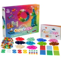 Plus-Plus - Lær å bygge Colorverse, 1.000 stk.