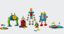 Plus-Plus - Lær å bygge roboter, 250 stk