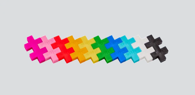 Plus-Plus - Puzzle By Number, Enhjørning 250 stk