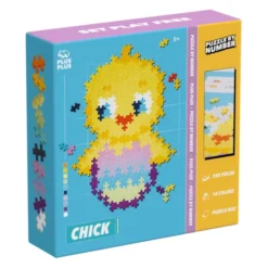 Plus-Plus - Puzzle By Number, Kylling 250 stk