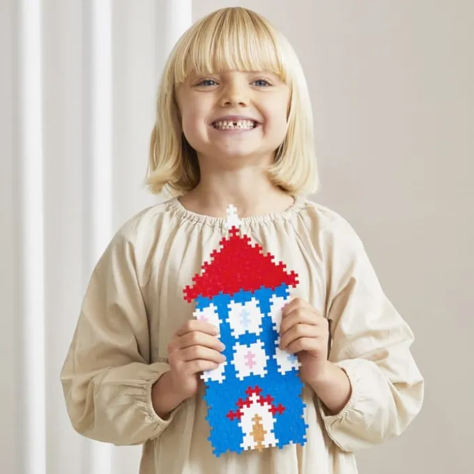Plus-Plus - Puzzle by Number, Mummihuset 275 stk.