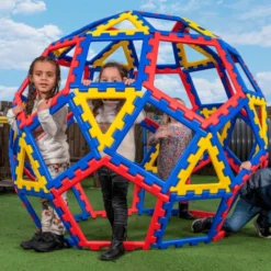 Polydron XL - Kuppel, 62 deler