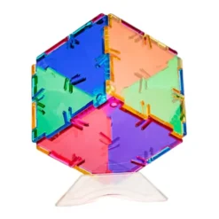 Polydron Crystal - Fargeblandingskube, 1 stk.