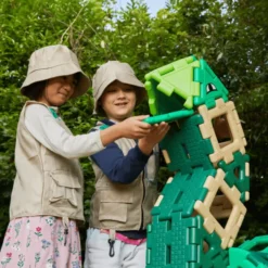 Polydron Large - Dinosaur, 130 deler