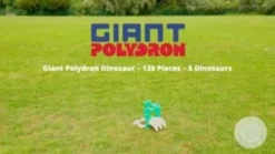 Polydron Large - Dinosaur, 130 deler