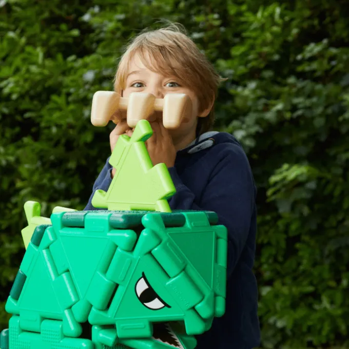 Polydron Large - Dinosaur, 130 deler