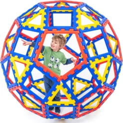 Polydron XL - Kuppel, 62 deler