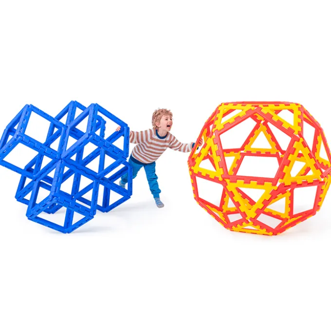 Polydron XL - Kuppel, 62 deler