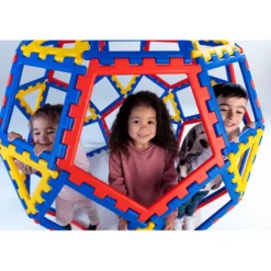 Polydron XL - Kuppel, 62 deler