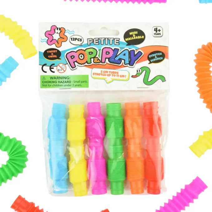 Pop & Play tubes, 12 stk