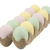 Påskeegg i plast - Pastell, 12 stk